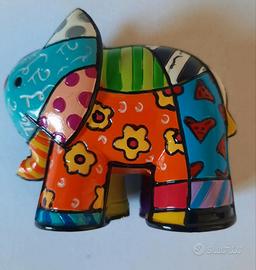 Elefante "India" Romero Britto originale Giftcraft