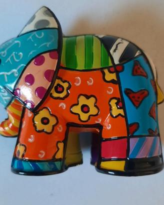 Elefante "India" Romero Britto originale Giftcraft