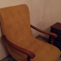 Poltrona a dondolo vintage