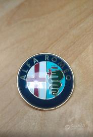 Stemma/Logo originale Alfa Romeo metallico