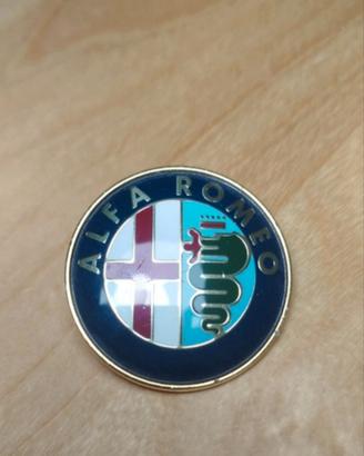 Stemma/Logo originale Alfa Romeo metallico