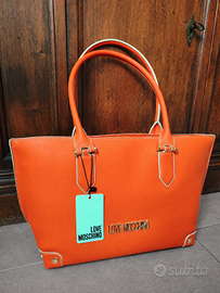 Love Moschino shopper grande arancio – nuova