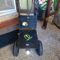 carrello elettrico da pesca 