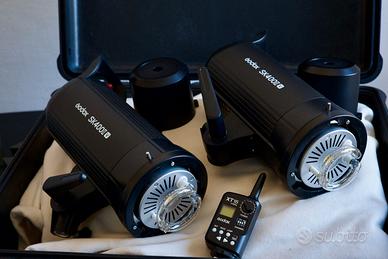 Coppia flash da studio Godox SK400II-V 400 Ws