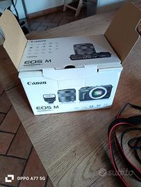 fotocamera Canon EOS m18-55mm flash 90ex 