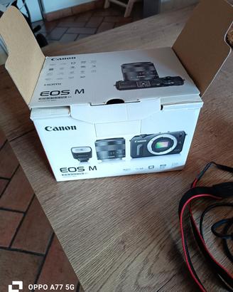 fotocamera Canon EOS m18-55mm flash 90ex 
