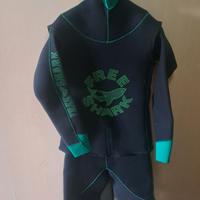 muta subacquea 5 mm taglia 50