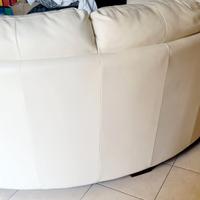 Divano in vera pelle