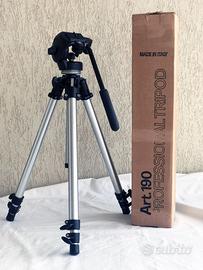 TREPPIEDE MANFROTTO  190 CON TESTA 128RC