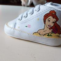 Scarpette dipinte a mano!!