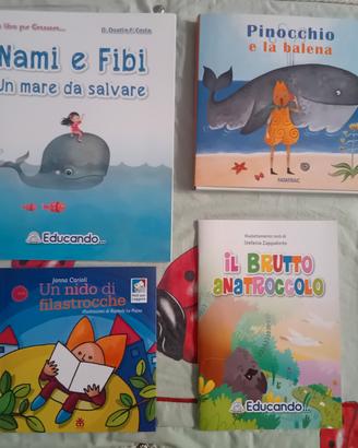 Libri per bambini 4pz