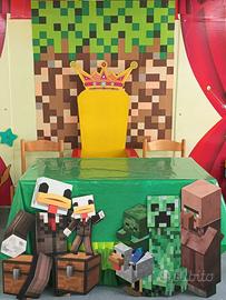 Addobbo Compleanno Minecraft