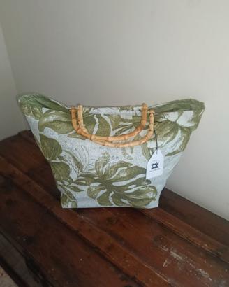 Borsa artigianale in stoffa