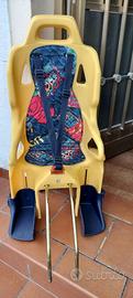 Seggiolino bici bambino con barre