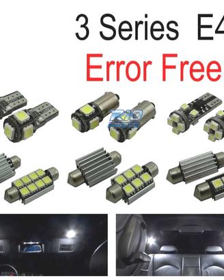 KIT 20 LAMPADE LED INTERNE BMW E46 M3 318I 318TI 3