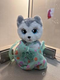 Baby paws peluche interattivo husky
