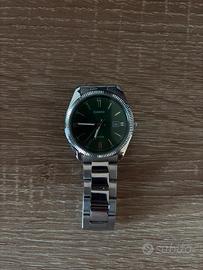 Orologio Casio  MTP-1802P acciaio quadrante verde