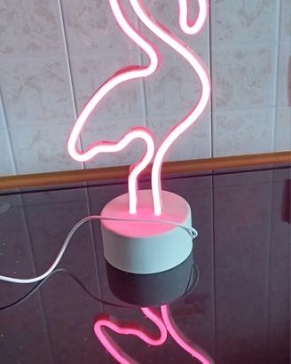 Lampada a Led Fenicottero