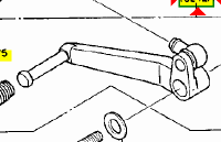-Pedale cambio Kawasaki 132421191