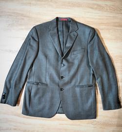 Giacca di colore grigio scuro da uomo 