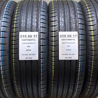 4 GOMME 215 60 17 CONTINENTAL 100% RIF3936