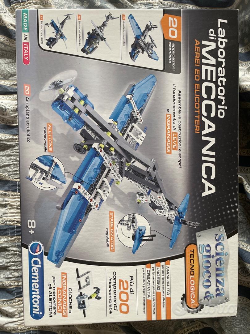 Clementoni-laboratorio meccanica aereo+Elicotteri Tutto per i