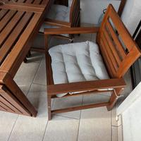 poltroncine / sedie in legno di faggio