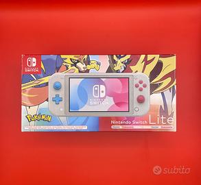 Nintendo switch lite Pokemon Zacian e Zamazenta
