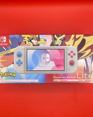Nintendo switch lite Pokemon Zacian e Zamazenta