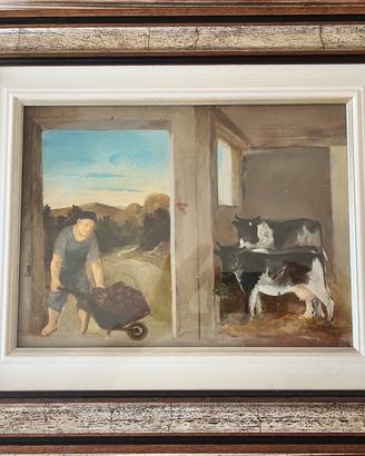 Quadro olio su tela “Valeria 1978”