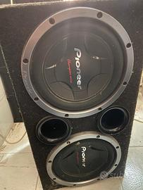 subwoofer  Pioneer Champion series 1500W x2