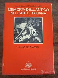 Memoria dell'antico nell'arte italiana.  L'uso dei