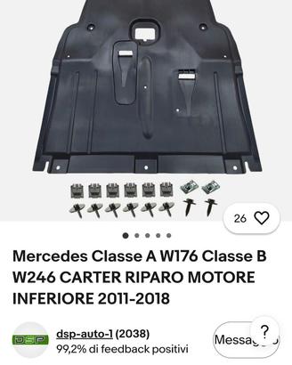 para motore classe A mercedes