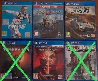 4 VIDEOGIOCHI PS4 