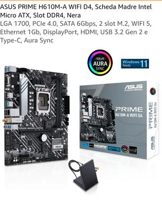 Scheda madre Asus prime H610M-A D4, lga1700,DDR4