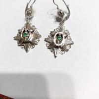 orecchine vintage in  oro 14 kt