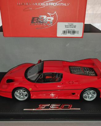 FERRARI F50 COUPE' 1:18 BBR MODELS