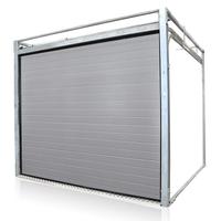 Portone Garage Sezionale D'argento RAL9006