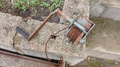 Argano manuale come in foto