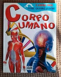 Libro bambini corpo umano – educativo illustrato