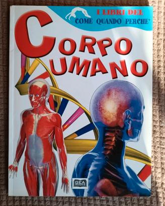Libro bambini corpo umano – educativo illustrato