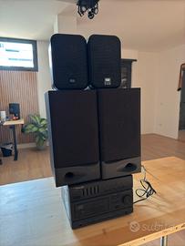 4 CASSE AUDIO PASSIVE + AMPLIFICATORE IN OMAGGIO