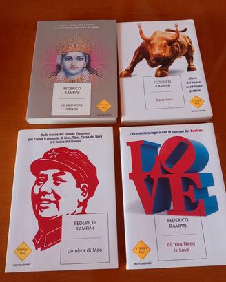 Lotto libri FEDERICO RAMPINI E SAGGI VARI 
