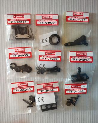 Kyosho F1 1/8 DeA Diversi Ricambi+ omaggio