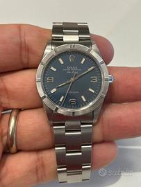 Rolex air king blu 14010 originale