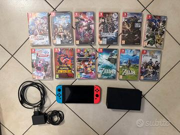 Nintendo Switch + 12 giochi