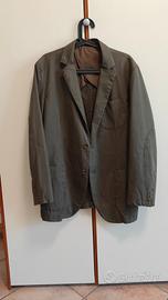 Giacca uomo sportiva verde oliva Benetton 