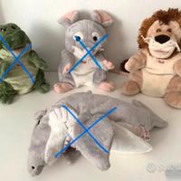 Marionetta Leone peluche Trudi