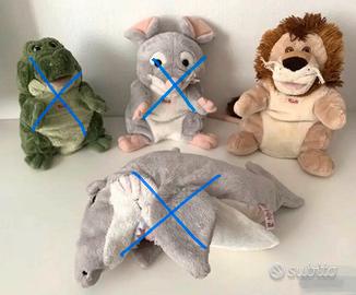 Marionetta Leone peluche Trudi