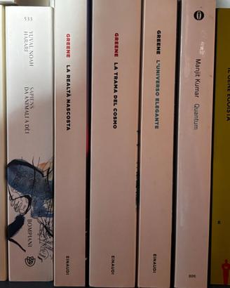 Libri Richard Dawkins, Brian Greene, Yuval Harari